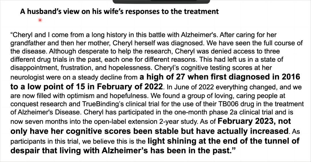 华盛顿病人之后，越来越多阿尔茨海默病患者的感人故事被分享！
